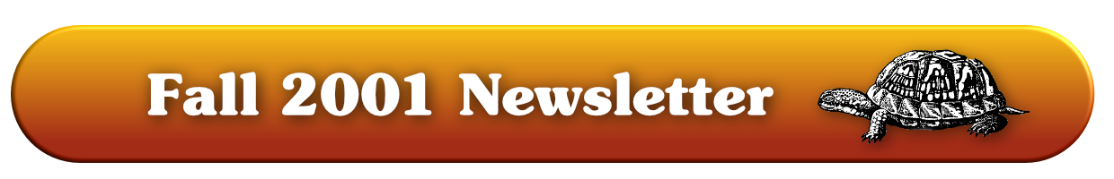Fall 2001 Newsletter