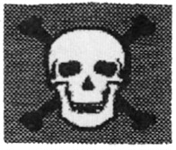 A ominous looking skull